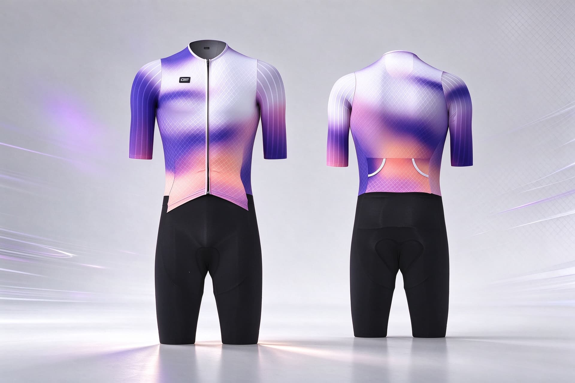 Gradient Triathlon Suit Wholesale OEM Private Label
